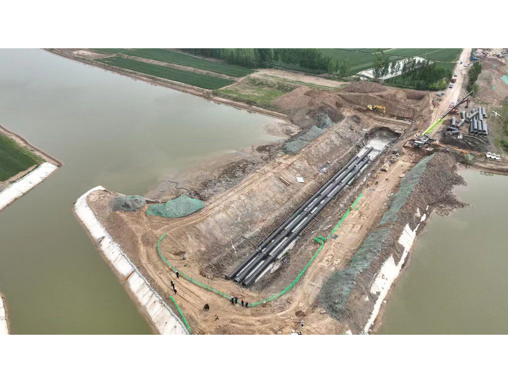 德州市向城區(qū)供水工程，管道多口徑、多管材，總長約40km