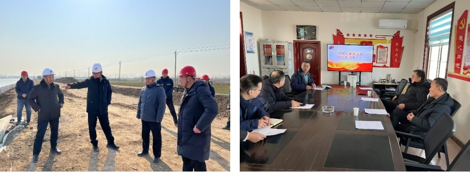 公司總經(jīng)理李貴清到南排工程調(diào)研并看望慰問一線員工